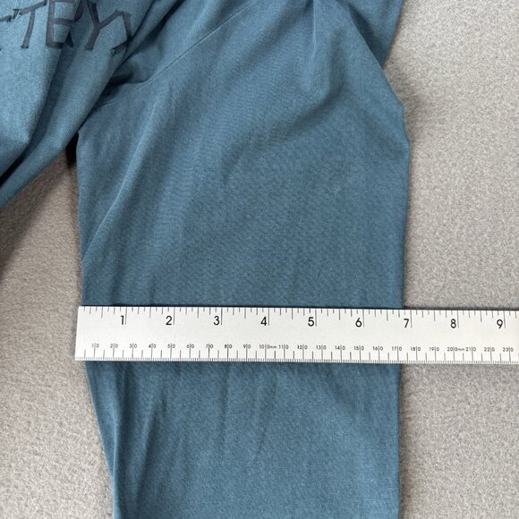 Arc'teryx Arc'Word Long Sleeve T-Shirt Mens M Blue Turquoise Gorpcore Outdoor - Picture 7 of 14
